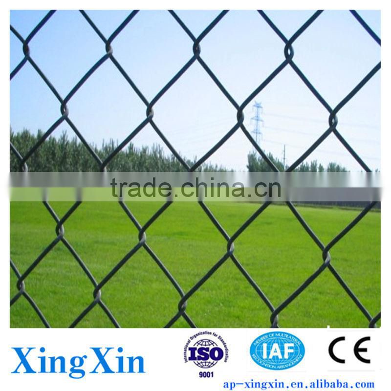 Alibaba outdoor fence temporary, Wrapped Type Chain Link Fence, Chain Link Fence Weaving Mesh (Pd - 031)