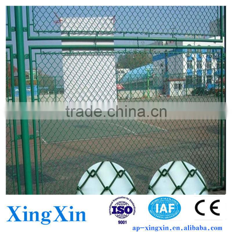 large stock Square Wire Mesh Chain Link Fence, Chain Link Fence (Knuckle or Twist edge), heavy chain link fence (Pd - 026)