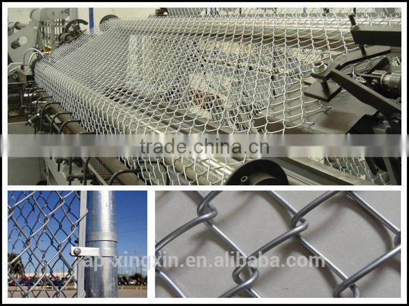 Alibaba outdoor fence temporary, Wrapped Type Chain Link Fence, Chain Link Fence Weaving Mesh (Pd - 031)