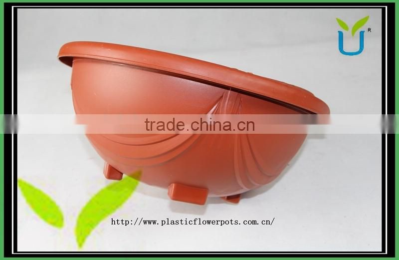 Factory sales the lowest price hanging basket ,plastic flower pots