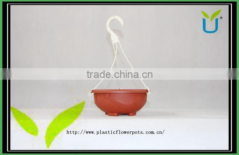 Factory sales the lowest price hanging basket ,plastic flower pots