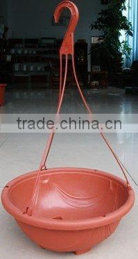 Factory sales the lowest price hanging basket ,plastic flower pots