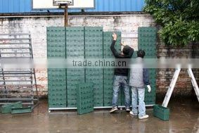 BAU500 green wall plastic flower pots, Automatic irrigation