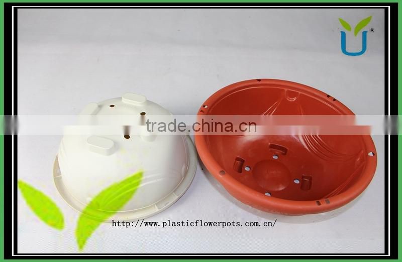 Factory sales the lowest price hanging basket ,plastic flower pots