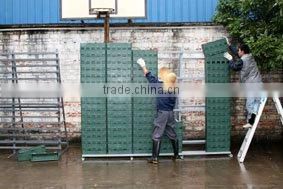 BAU500 green wall plastic flower pots, Automatic irrigation