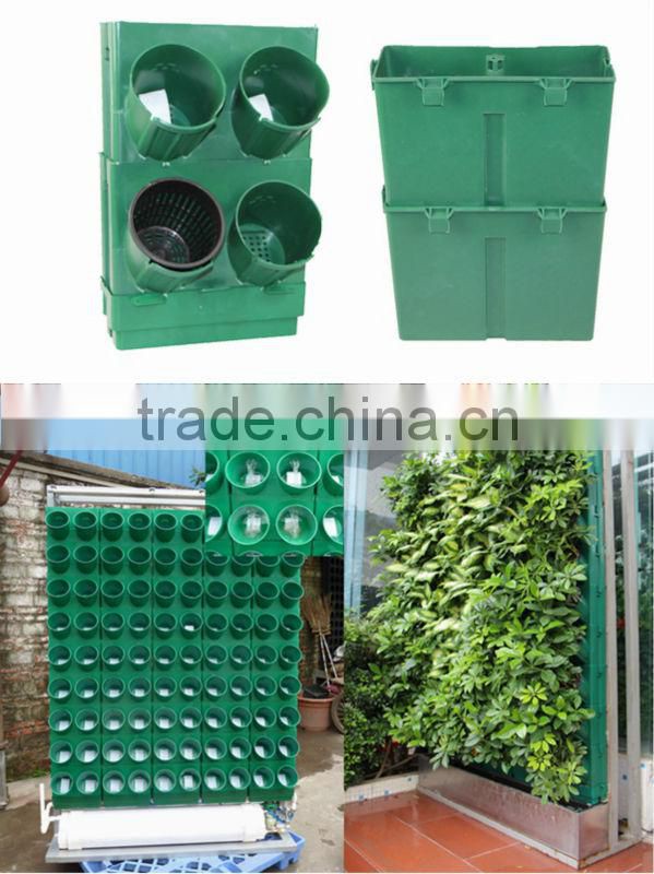 PV290 plastic green wall container,vertical wall ,Automatic irrigation,indoor and outdoor