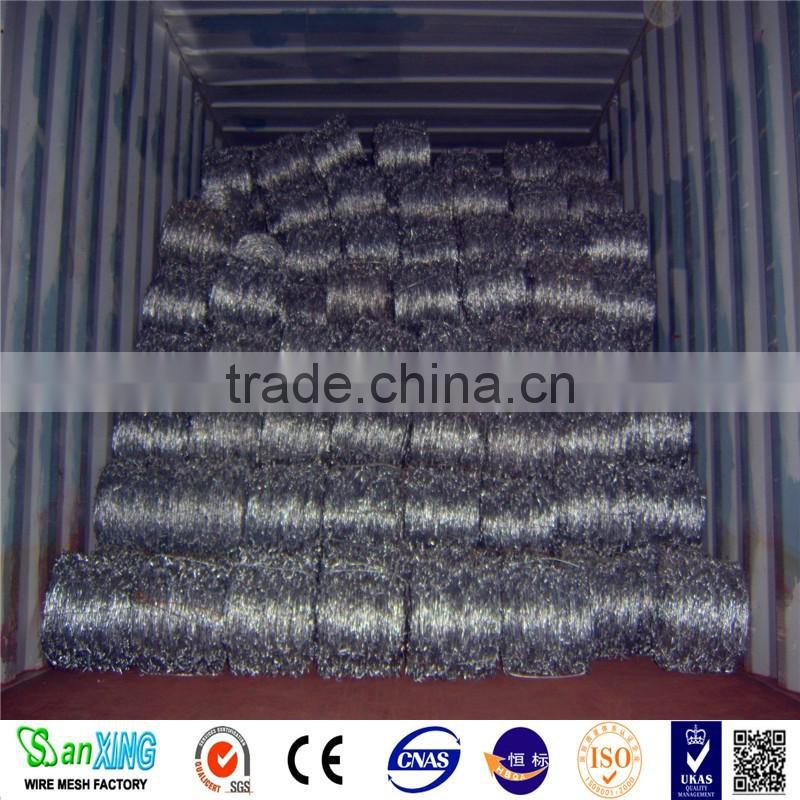 14 Gauge 200m Hot Dipped Galvanized Barbed Wire(Anping Factory)