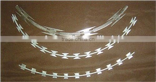 Flat Razor Barbed Wire goods in stock (strict quality control system)