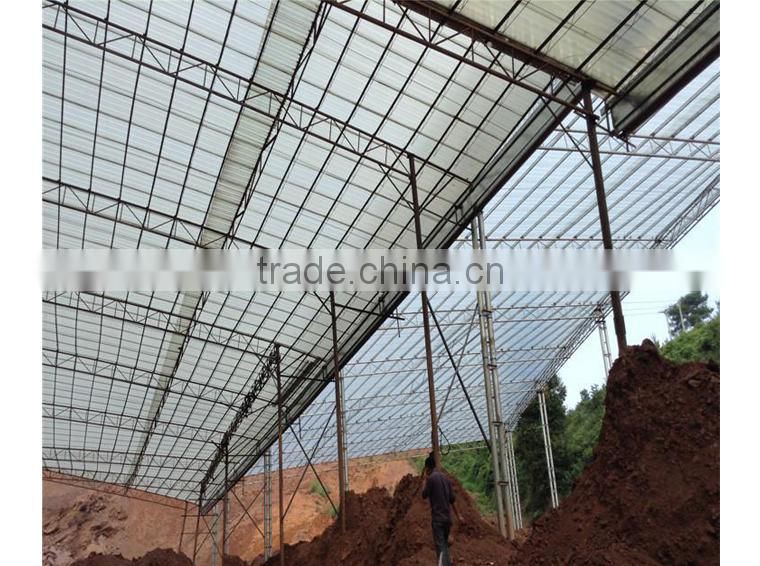 Fiberglass reinforced flexible transparent corrugated plastic roof sheet