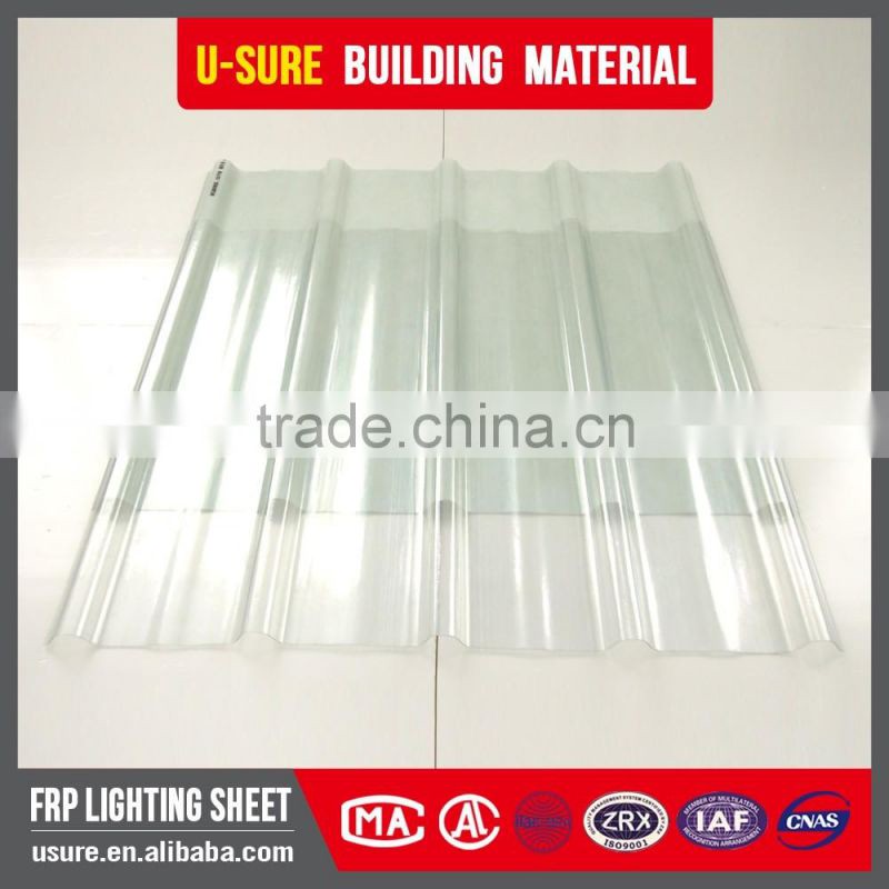 Hot sale clear fiberglass reinforced polyester roof tile