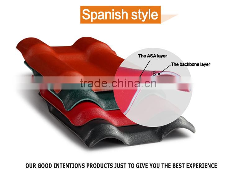 Products made in china fish scale plastic roofing shingles