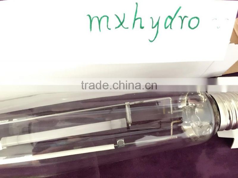 Hydroponics Double Arc Grow Bulb / 1000W MH HPS Grow Tube Lamp