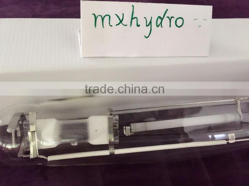 Hydroponics Double Arc Grow Bulb / 1000W MH HPS Grow Tube Lamp