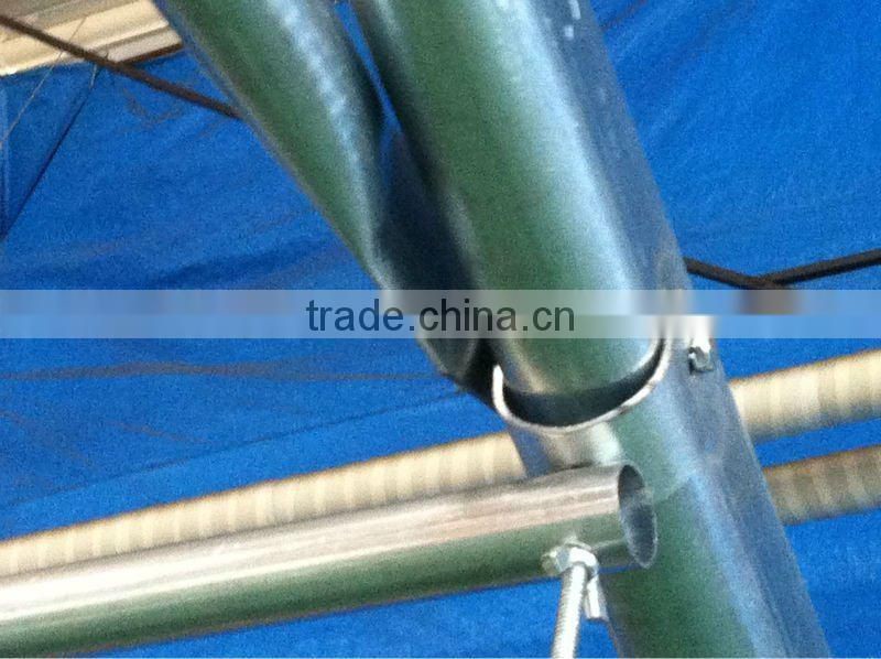 20'x20' steel structure PE car parking shelter