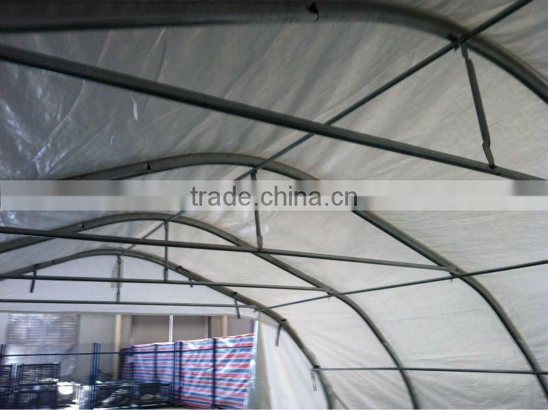 20'x20' steel structure PE car parking shelter