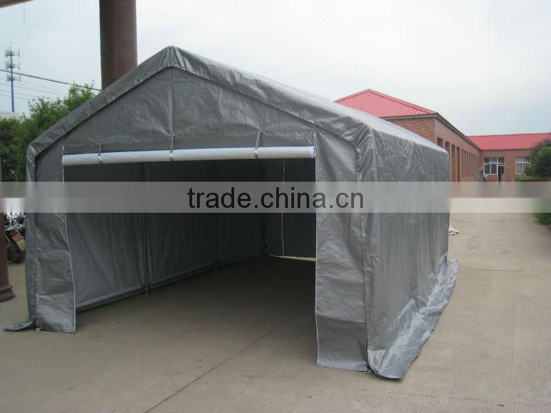 12'x20' steel structure PE car parking shelter