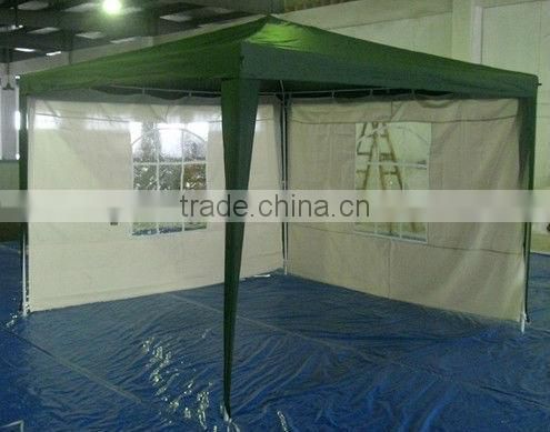 3x3m 140g Polyester gazebo with 2 pcs sidewall