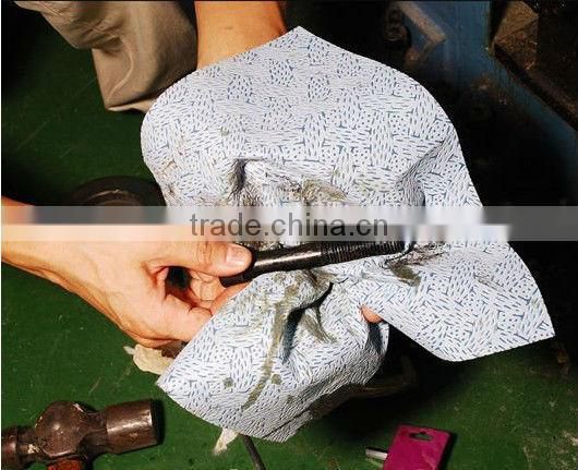 nonwoven wiper for industrial purpose