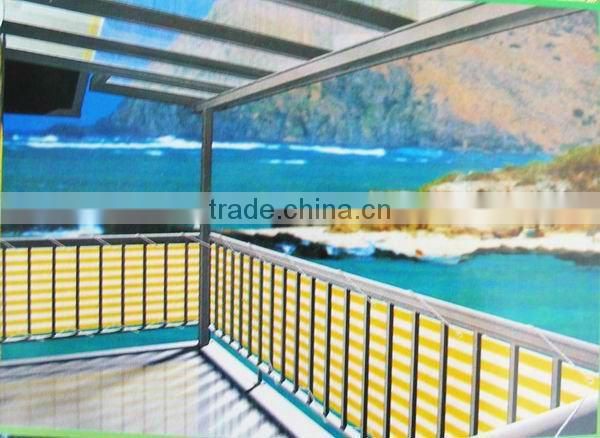 High quality HDPE balcony enclosure nets Protection of privacy ,Effectively reduce sunlight and ultraviolet
