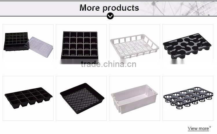 Hot Selling 104 Cell black plastic Nursery tray for Plant
