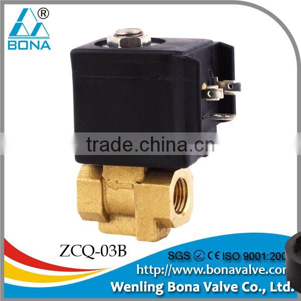 Bona 12/24/36/110/220V 1/8'' steam solenoid valve ZCQ-20B