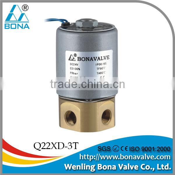 Bona 12/24/36/110/220V 1/8'' steam solenoid valve ZCQ-20B