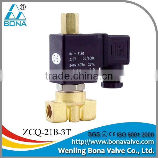 Bona 12/24/36/110/220V 1/8'' steam solenoid valve ZCQ-20B