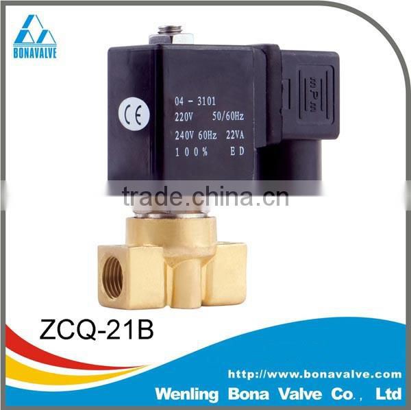Bona 12/24/36/110/220V 1/8'' steam solenoid valve ZCQ-20B