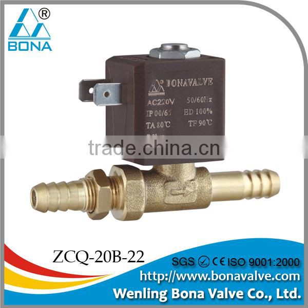 Bona 12/24/36/110/220V 1/8'' steam solenoid valve ZCQ-20B
