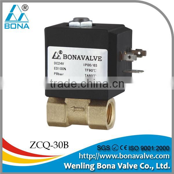 Bona 12/24/36/110/220V 1/8'' steam solenoid valve ZCQ-20B