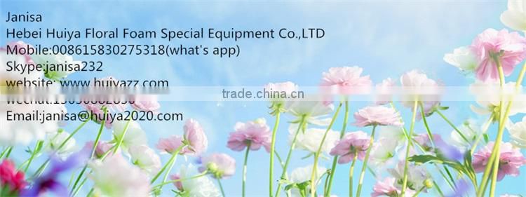 HUIYA high quality green wet floral foam for flower