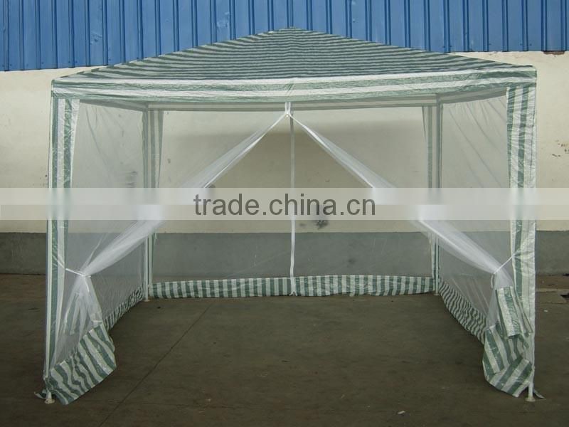 Gazebo,Canopy; Tents [Fabric: PE] The sidewalls of the mesh fabric