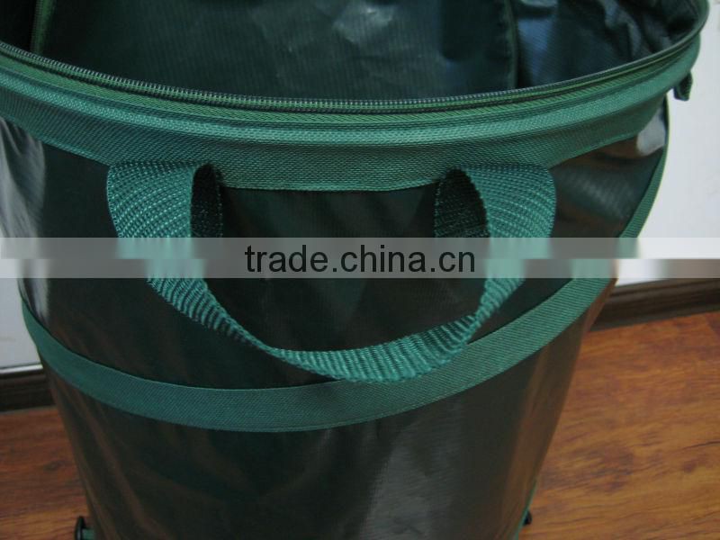 PVC foldable pop-up garden bag with handles