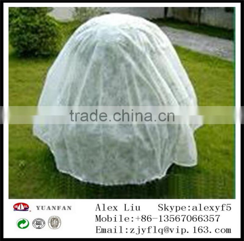30gsm 80cm*100cm 60cm*80cm 120cm*180cm Non-woven plant cover have the rope