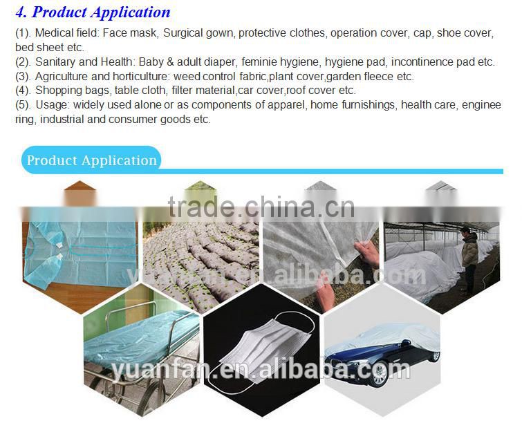 agriculture non woven products pp non woven fabric