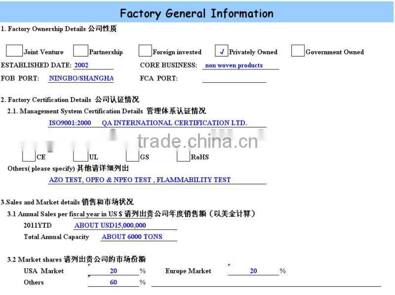UV treatment 2-4% pp nonwoven cloth for tree cover