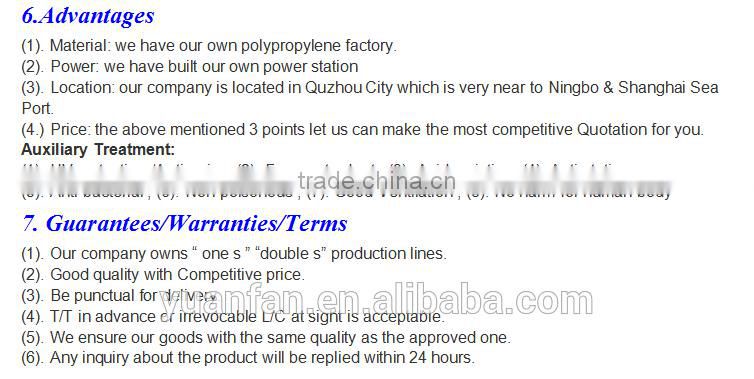 agriculture non woven products pp non woven fabric