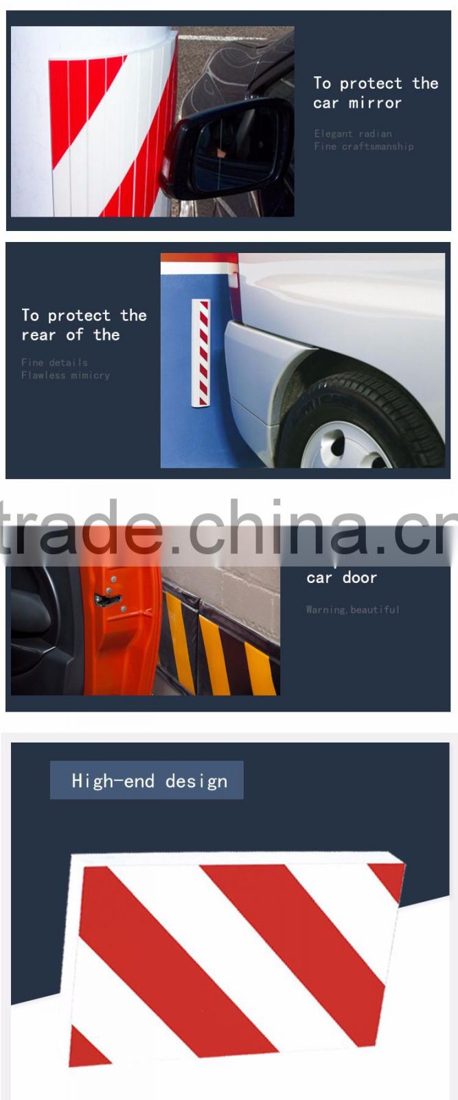 Wholesale italy parking wall car parking foam self-adhesive protective foam strips