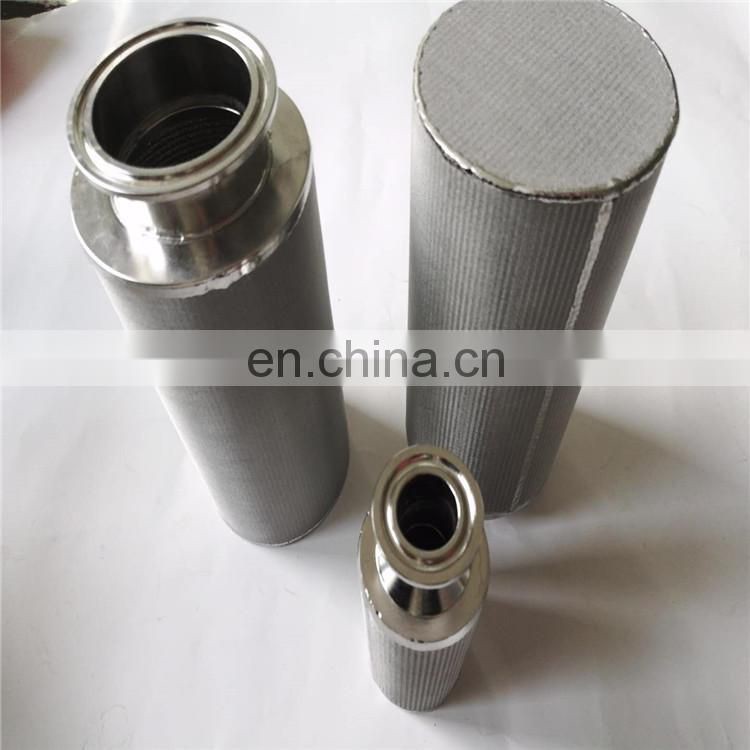 Stainless Steel Candle Filter ElementAnd More Sizes Stainless Steel Candle Sintered Metal Filter Cartridge For Water Treatment