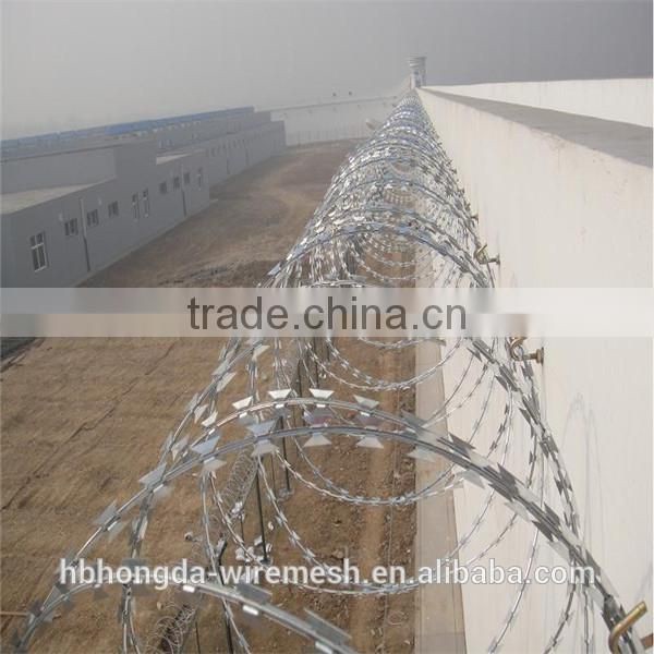 Hot sale low price razor barbed wire (manufacturer)