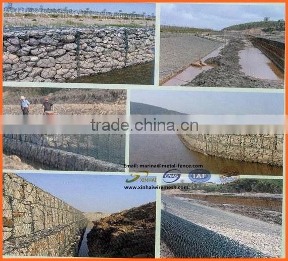 2016 Export China Supplier High Quality Galvanized Hexagonal Gabion Box