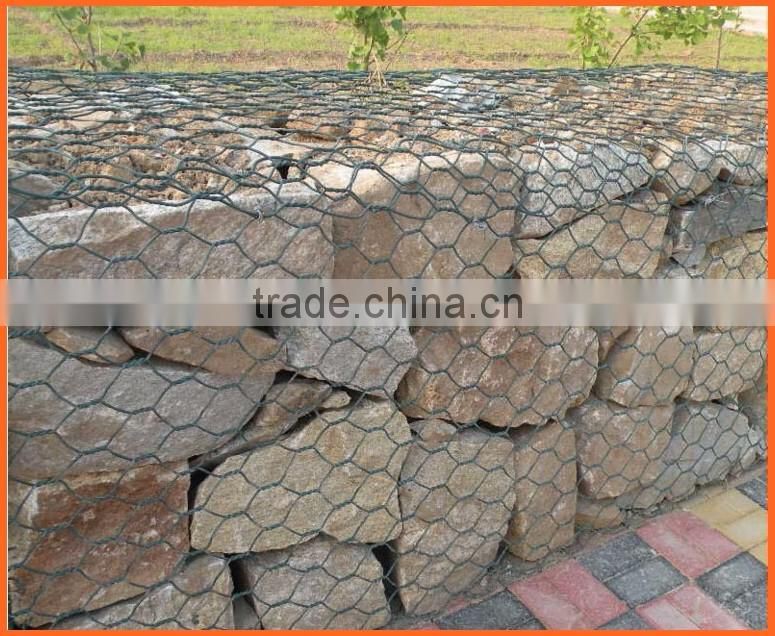 2016 Export China Supplier High Quality Galvanized Hexagonal Gabion Box