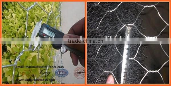 2016 Export China Supplier High Quality Galvanized Hexagonal Gabion Box