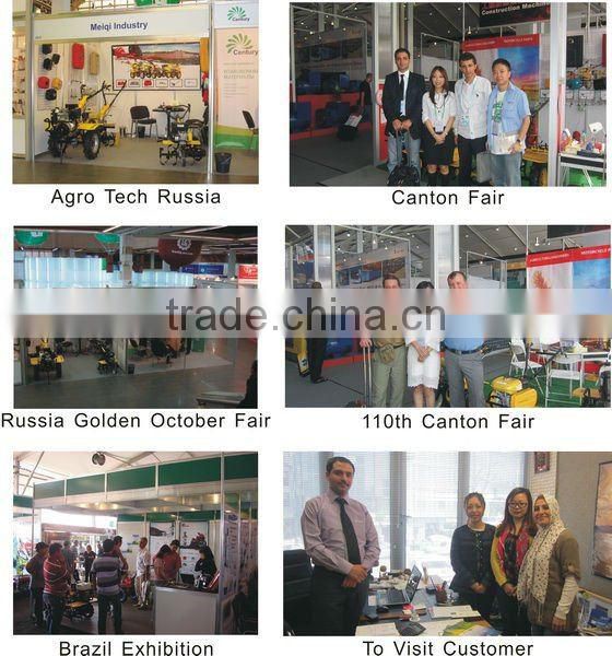 MeiQi 9HP 186f diesel engine power tiller with cover