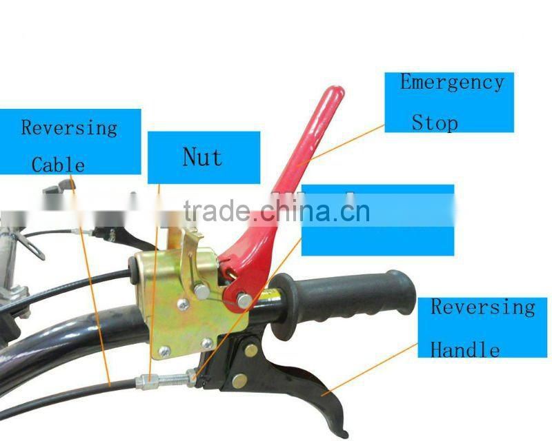 9,10 or 12HP 186F diesel engine rotary tiller