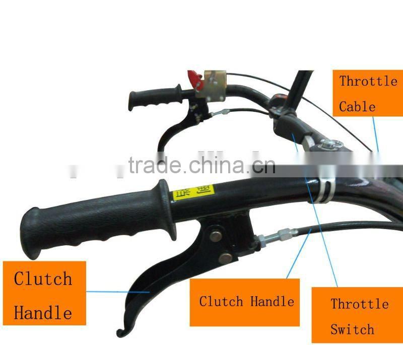 9,10 or 12HP 186F diesel engine rotary tiller