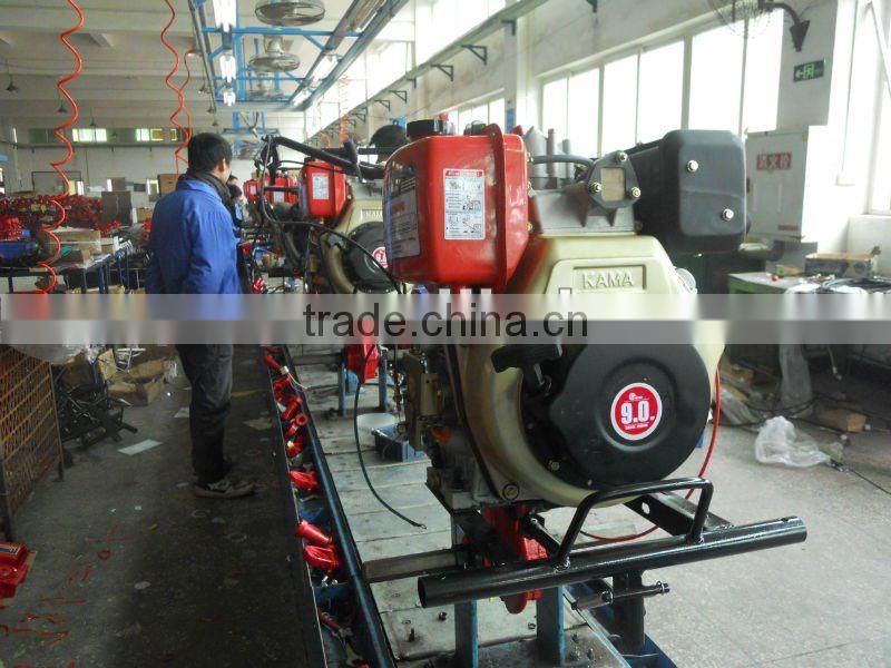 MeiQi 6HP 178F diesel engine power tiller