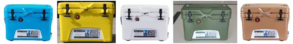 food grad 45L outdoor camping rotomolded plastic cooler box ice chest