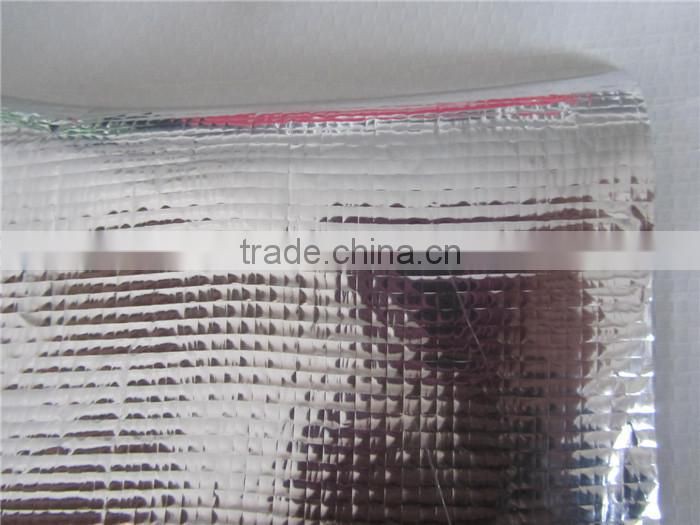 large width 2.6m aluminium foil or film woven fabric
