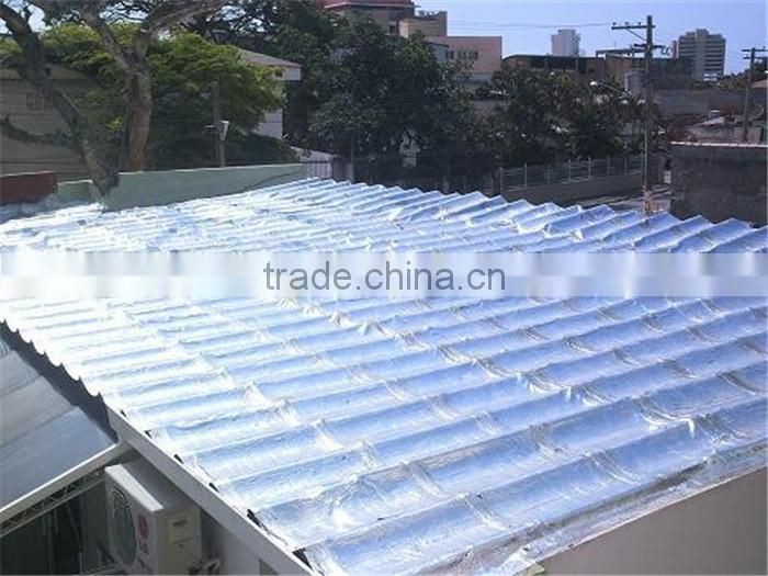 high quality reflective aluminium foil polymer adhesive roof sheeting